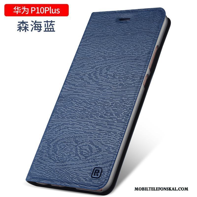 Huawei P10 Plus Läderfodral Kreativa Clamshell Skal Telefon Skydd Fallskydd Mobil Telefon