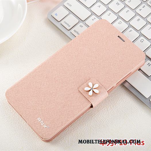 Huawei P10 Plus Mobil Telefon Fallskydd Clamshell Skal Telefon Vit Fodral Läderfodral