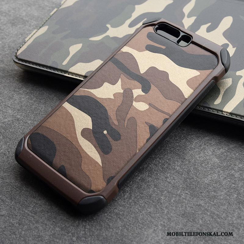 Huawei P10 Plus Personlighet Kreativa Kamouflage All Inclusive Silikon Fallskydd Skal Telefon