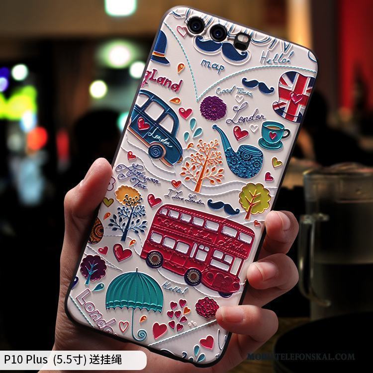 Huawei P10 Plus Personlighet Mjuk All Inclusive Fodral Skal Telefon Silikon Trend