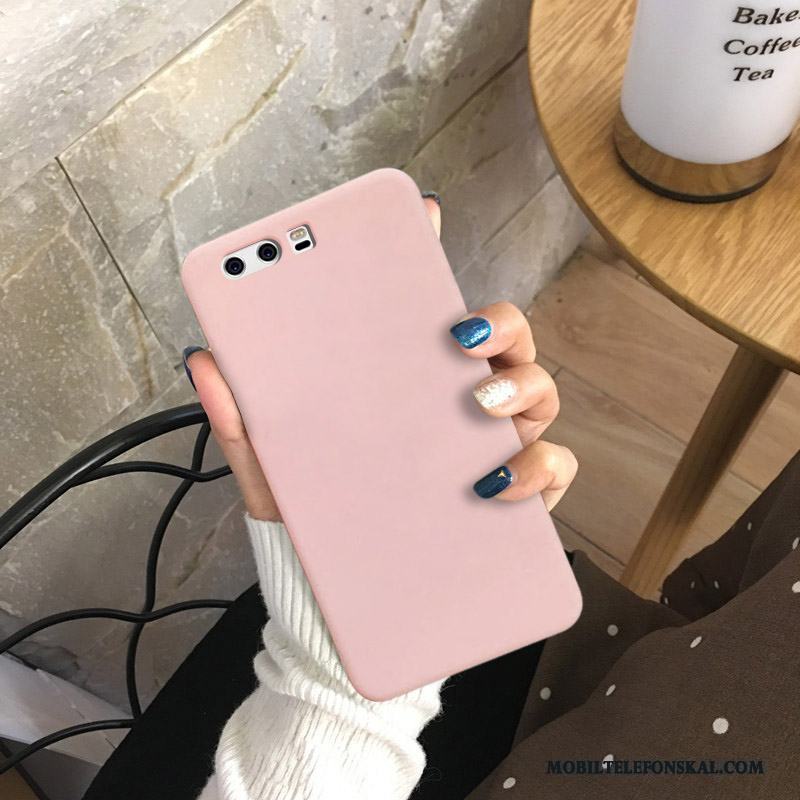 Huawei P10 Plus Silikon Slim Fallskydd Röd Skal Telefon All Inclusive Vinröd