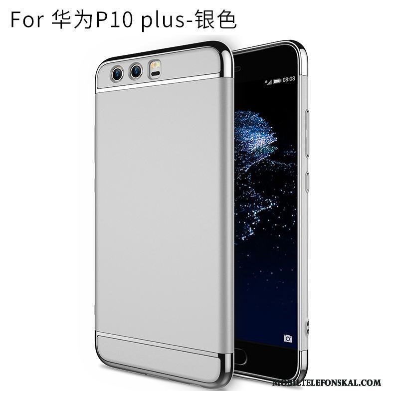 Huawei P10 Plus Silver Fodral Fallskydd Silikon All Inclusive Personlighet Skal