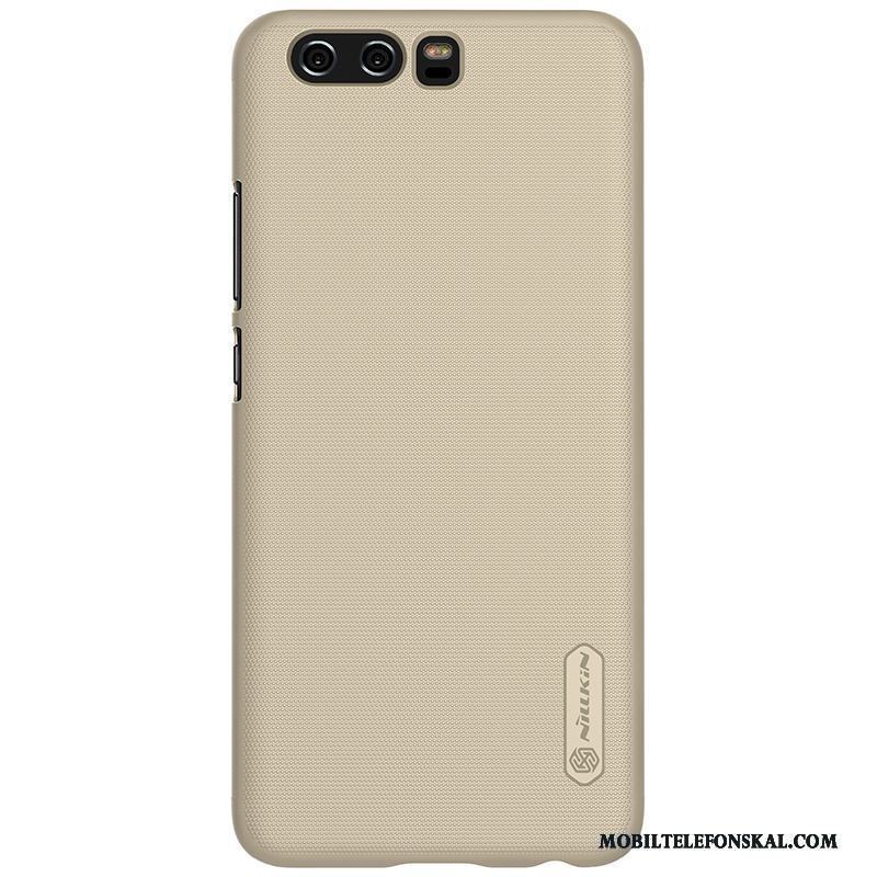 Huawei P10 Plus Skydd Guld Skal Telefon Multicolor Nubuck