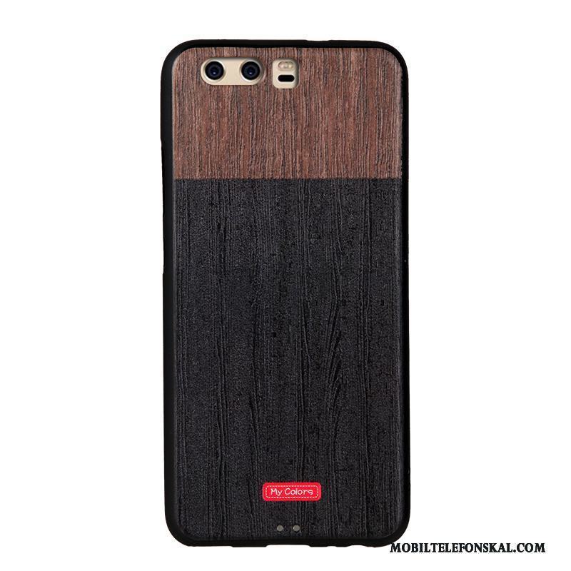 Huawei P10 Skal All Inclusive Skydd Silikon Nubuck Mjuk Svart Fallskydd