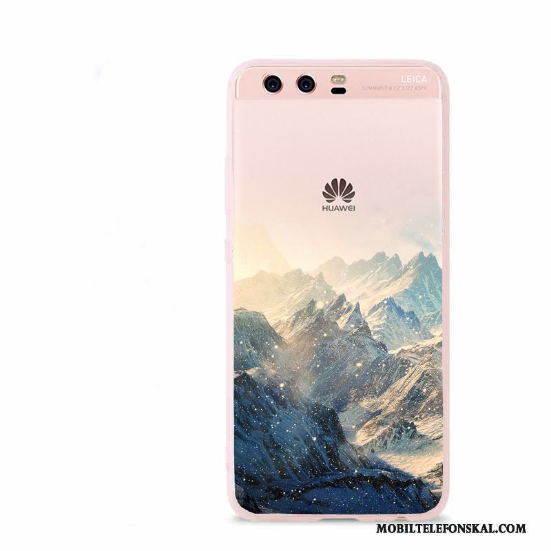 Huawei P10 Skal Mjuk Kreativa Mobil Telefon Landskap Skydd Fodral Fallskydd