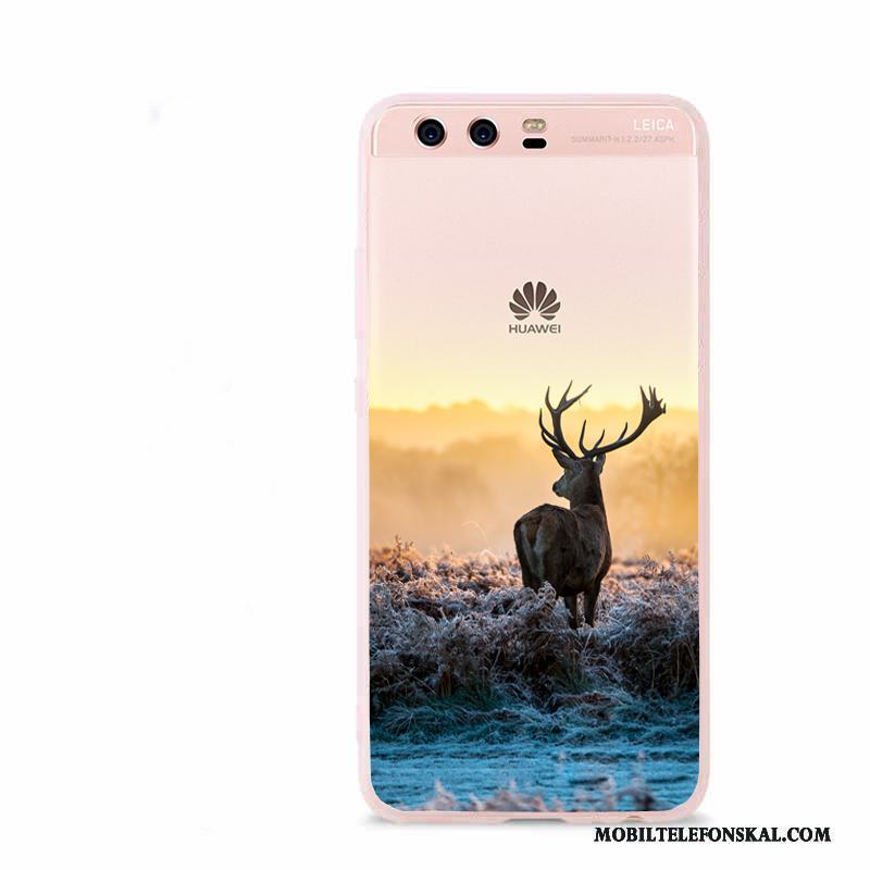 Huawei P10 Skal Mjuk Kreativa Mobil Telefon Landskap Skydd Fodral Fallskydd