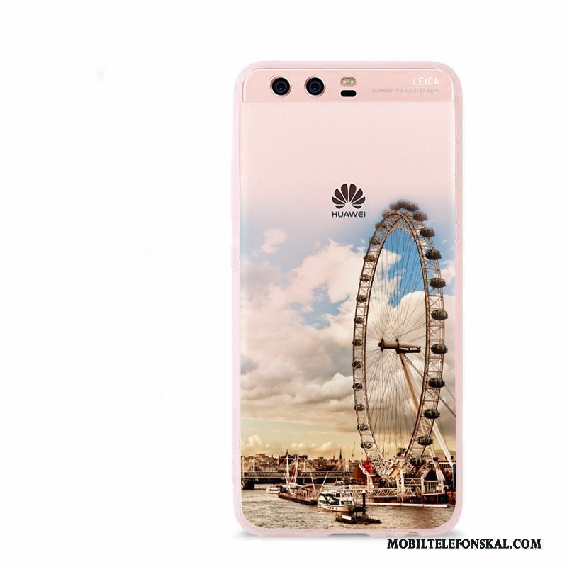 Huawei P10 Skal Mjuk Kreativa Mobil Telefon Landskap Skydd Fodral Fallskydd