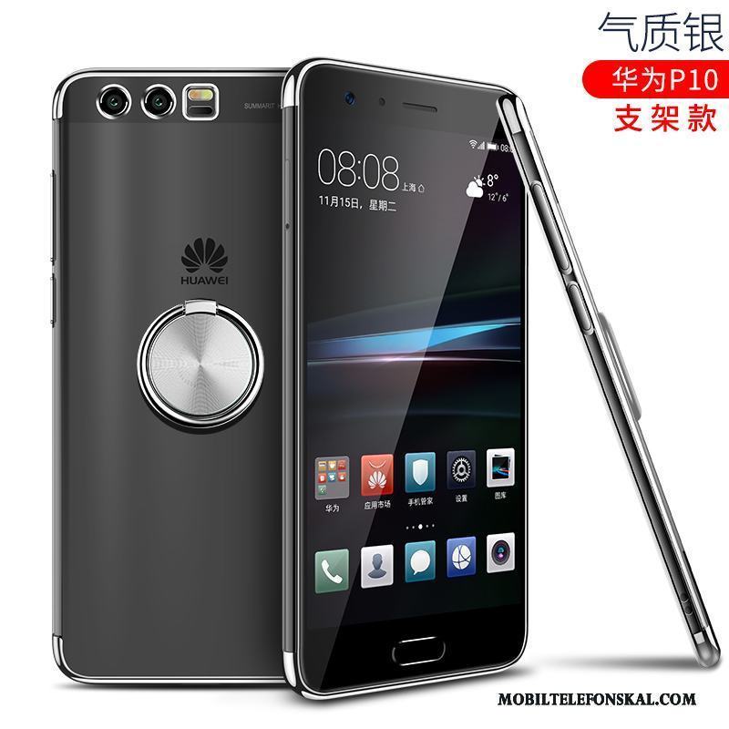 Huawei P10 Skal Mjuk Plating Transparent Slim All Inclusive Skydd Fallskydd