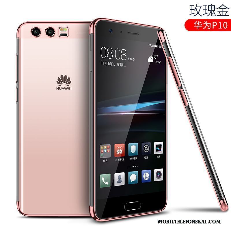 Huawei P10 Skal Personlighet Slim Fallskydd Silikon Kreativa Transparent Fodral