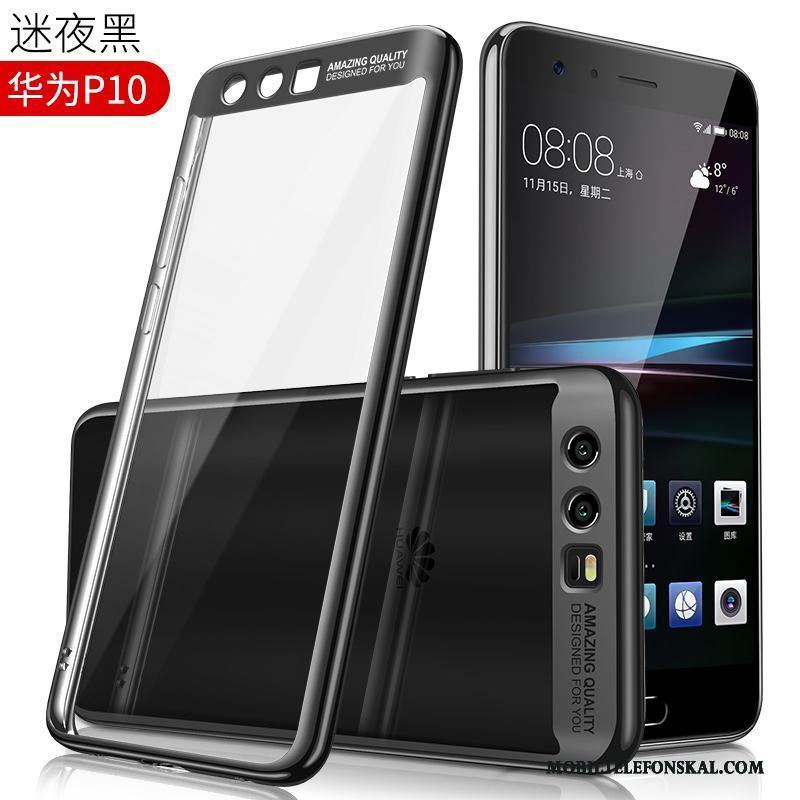 Huawei P10 Skal Personlighet Slim Fallskydd Silikon Kreativa Transparent Fodral