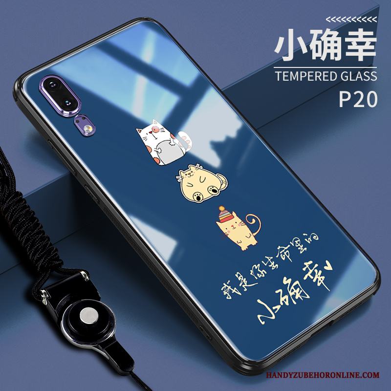 Huawei P20 All Inclusive Fallskydd Fodral Skal Telefon Vacker Tecknat Kreativa