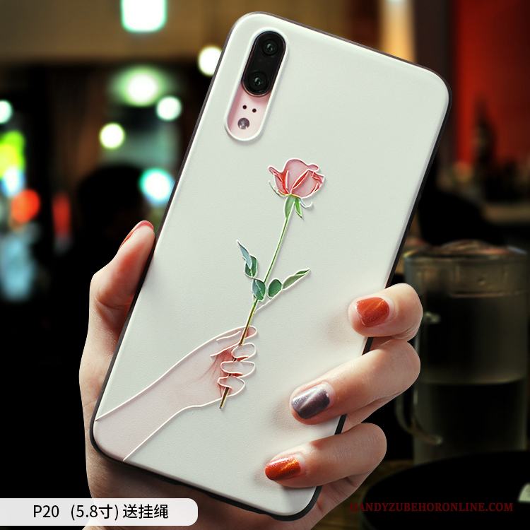 Huawei P20 Kyla Personlighet Enkel Trend Varumärke Skal Telefon Kreativa Skydd