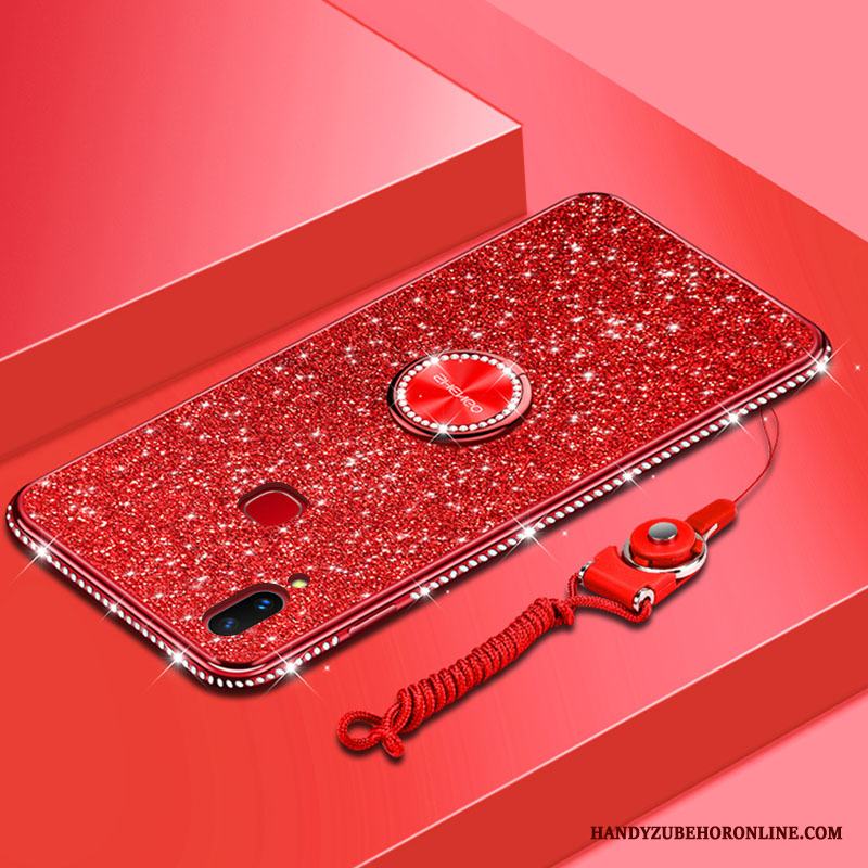 Huawei P20 Lite Skal Telefon All Inclusive Mjuk Kreativa Fallskydd Silikon Röd