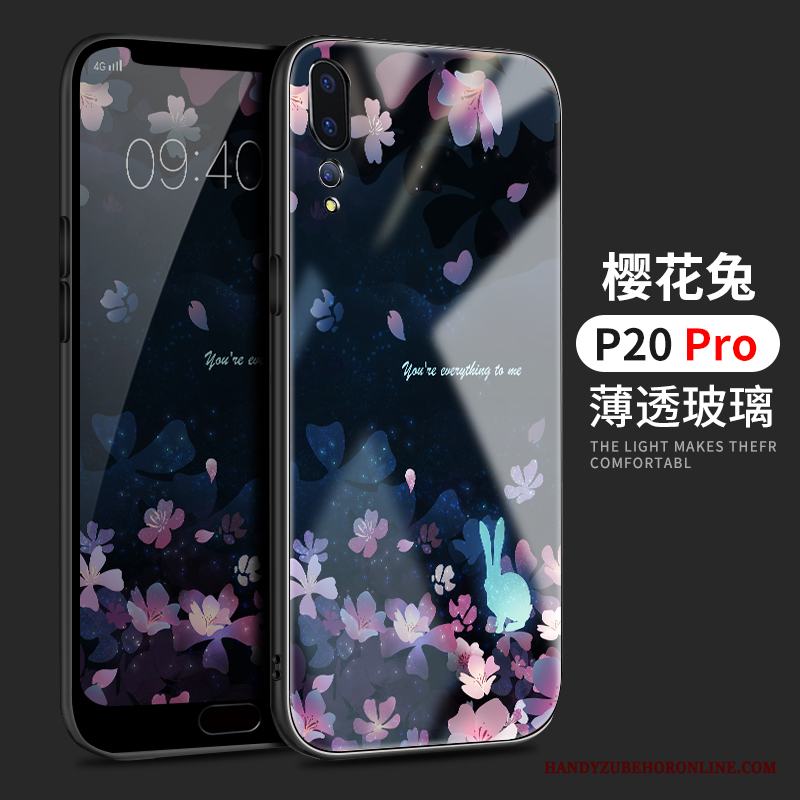 Huawei P20 Pro Skal Net Red Fodral Mjuk Ny Par Kreativa Silikon