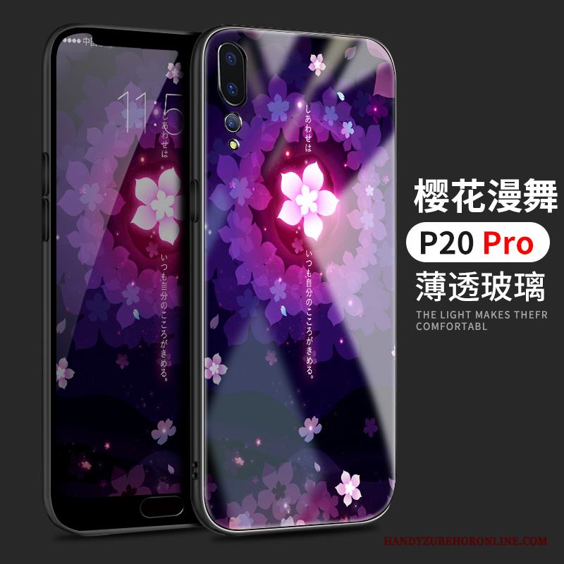 Huawei P20 Pro Skal Net Red Fodral Mjuk Ny Par Kreativa Silikon