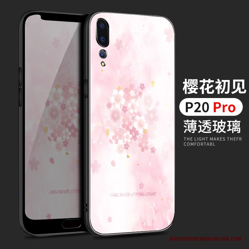 Huawei P20 Pro Skal Net Red Fodral Mjuk Ny Par Kreativa Silikon