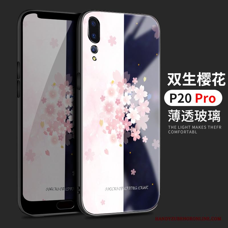 Huawei P20 Pro Skal Net Red Fodral Mjuk Ny Par Kreativa Silikon