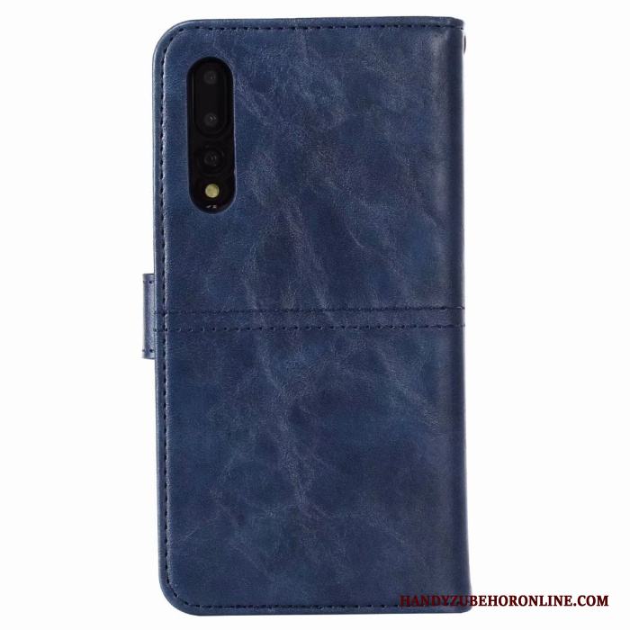 Huawei P20 Pro Skal Telefon Mobil Telefon Fodral Läderfodral Business Täcka Skydd