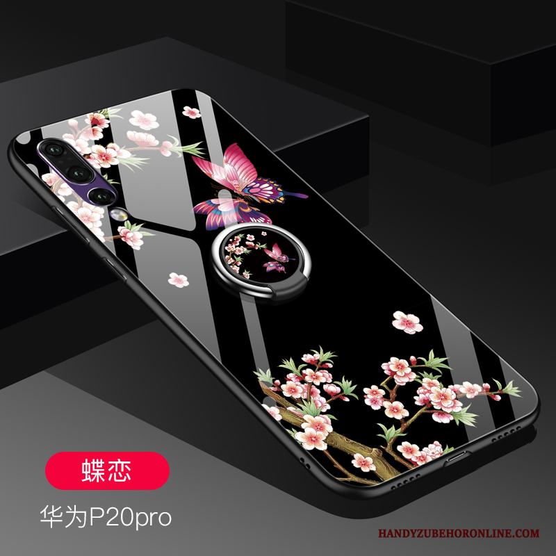 Huawei P20 Pro Skydd Fodral Net Red Skal Telefon Glas Purpur Trend