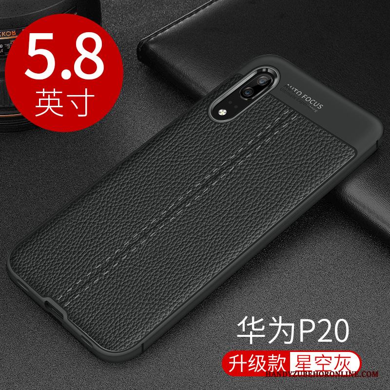Huawei P20 Skal Röd All Inclusive Skydd Lyxiga Fallskydd Ny Mjuk