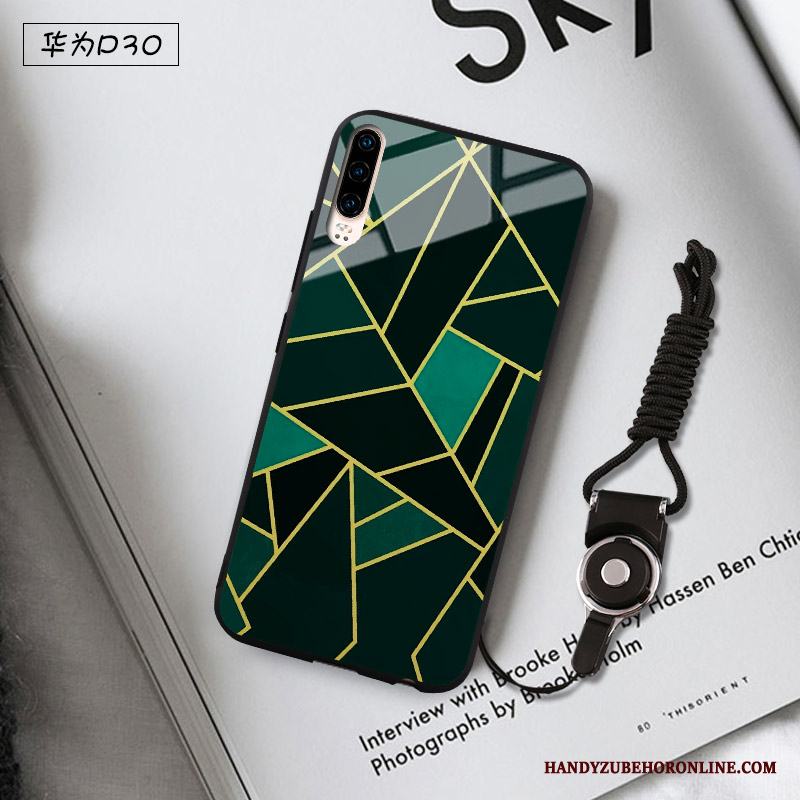 Huawei P30 Kreativa Glas Skal Trend Ny Personlighet Fodral