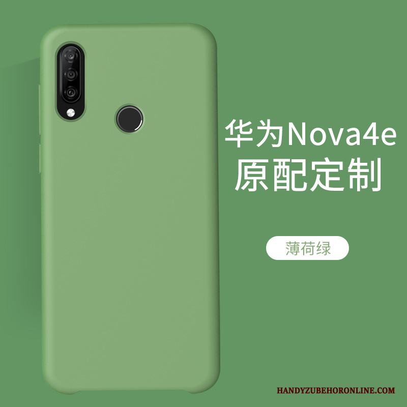 Huawei P30 Lite Ny Trend Varumärke Skal Mjuk All Inclusive Net Red Grön