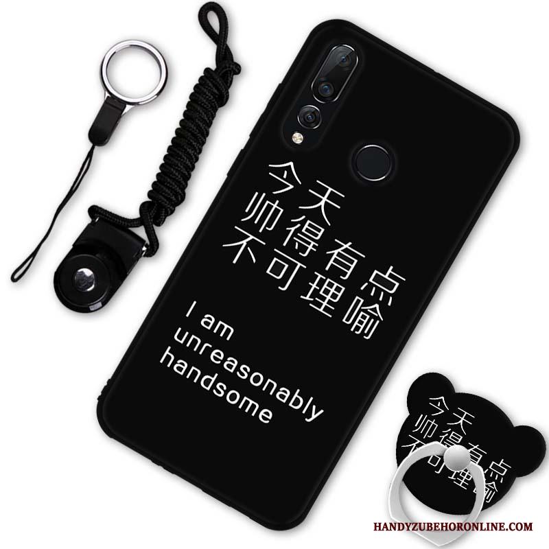 Huawei P30 Lite Personlighet Skal Telefon Silikon Skydd Fodral Vit Fallskydd