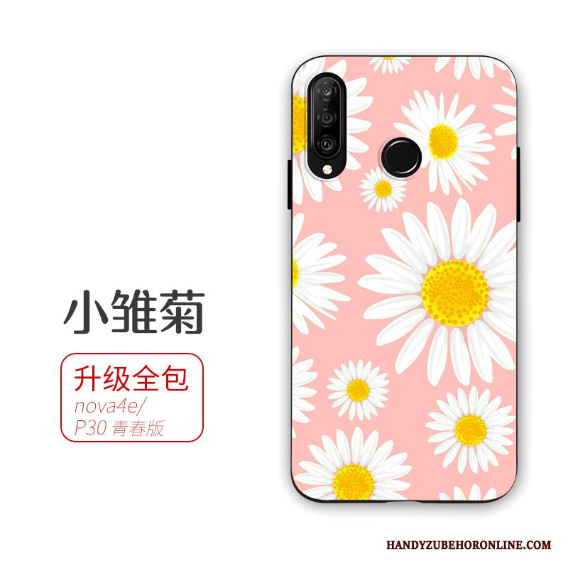 Huawei P30 Lite Skal Telefon Kyla Fallskydd Mjuk Fodral Grön Nubuck