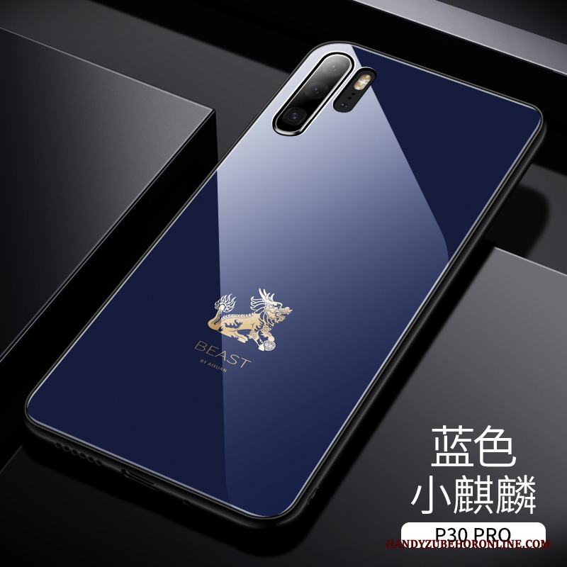 Huawei P30 Pro Skal All Inclusive Grön Kreativa Trend Lyxiga Personlighet Kinesisk Stil