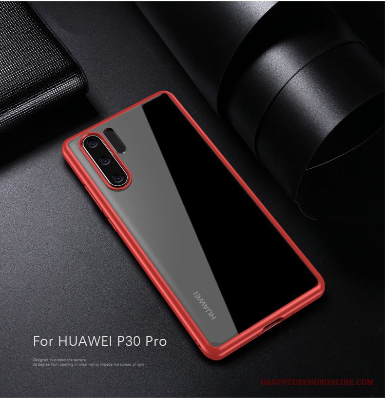 Huawei P30 Pro Skal Mjuk Högt Utbud Transparent Fodral Net Red Kreativa All Inclusive