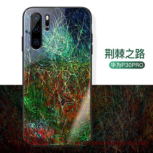 Huawei P30 Pro Skal Skydd Fallskydd Kreativa All Inclusive Retro Spegel Personlighet