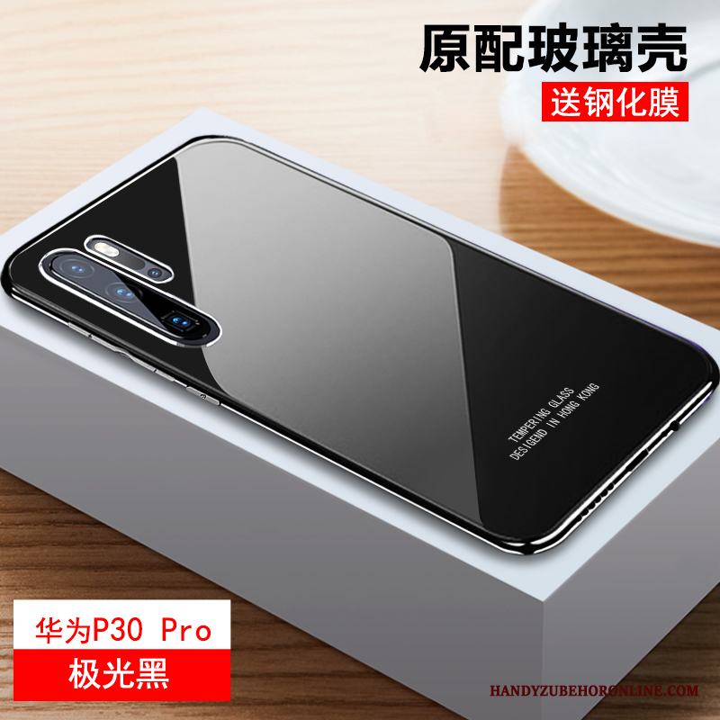 Huawei P30 Pro Skal Telefon Fodral Personlighet Röd All Inclusive Slim Fallskydd