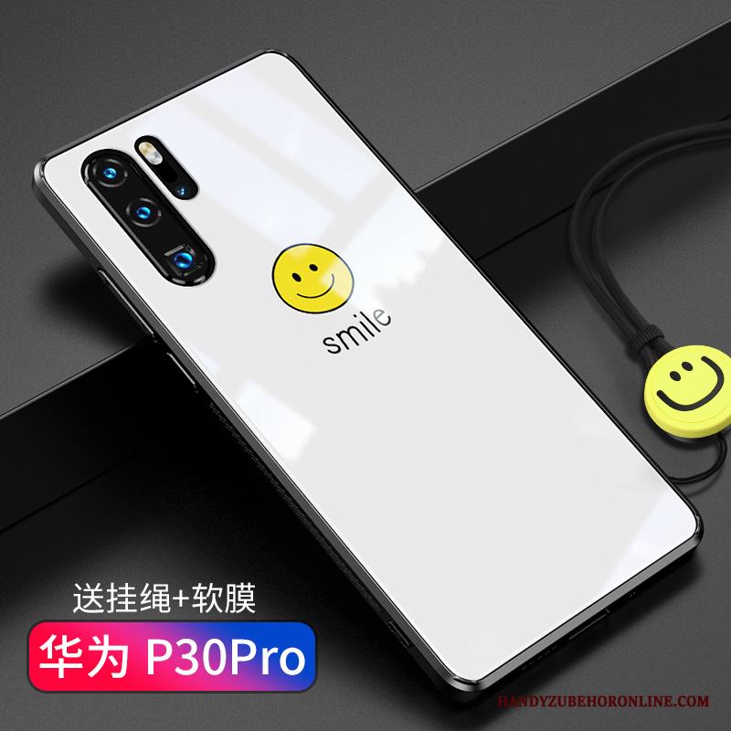 Huawei P30 Pro Skal Telefon Trend Varumärke Slim All Inclusive Enkel Vacker Glas