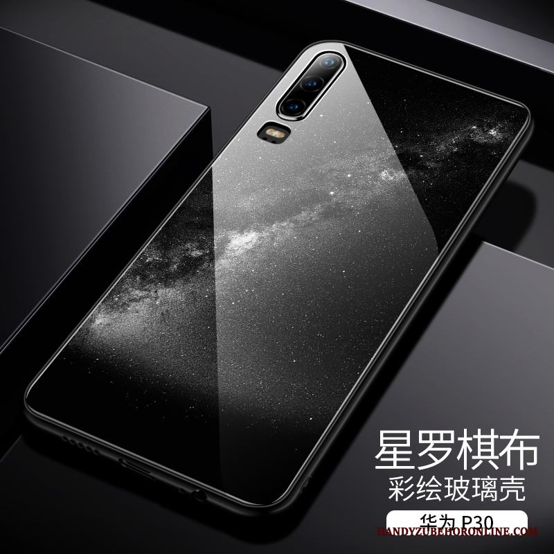 Huawei P30 Skal Telefon Fodral Ny Skydd All Inclusive Slim Glas