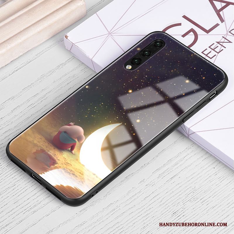 Huawei P30 Slim Spegel Kreativa Tecknat Skal Telefon Enkel All Inclusive