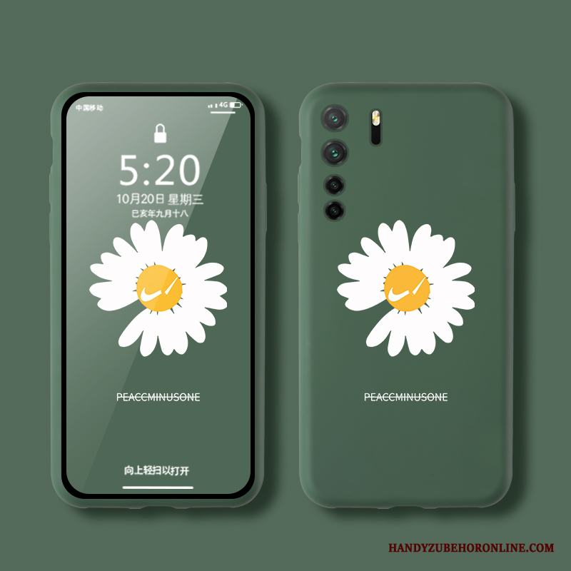 Huawei P40 Lite 5g Skal Telefon Tecknat Fallskydd Net Red Silikon Mjuk Fodral