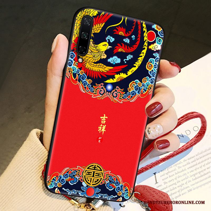 Huawei P40 Lite E Skal Telefon Kreativa Retro Silikon Mjuk Personlighet Kinesisk Stil