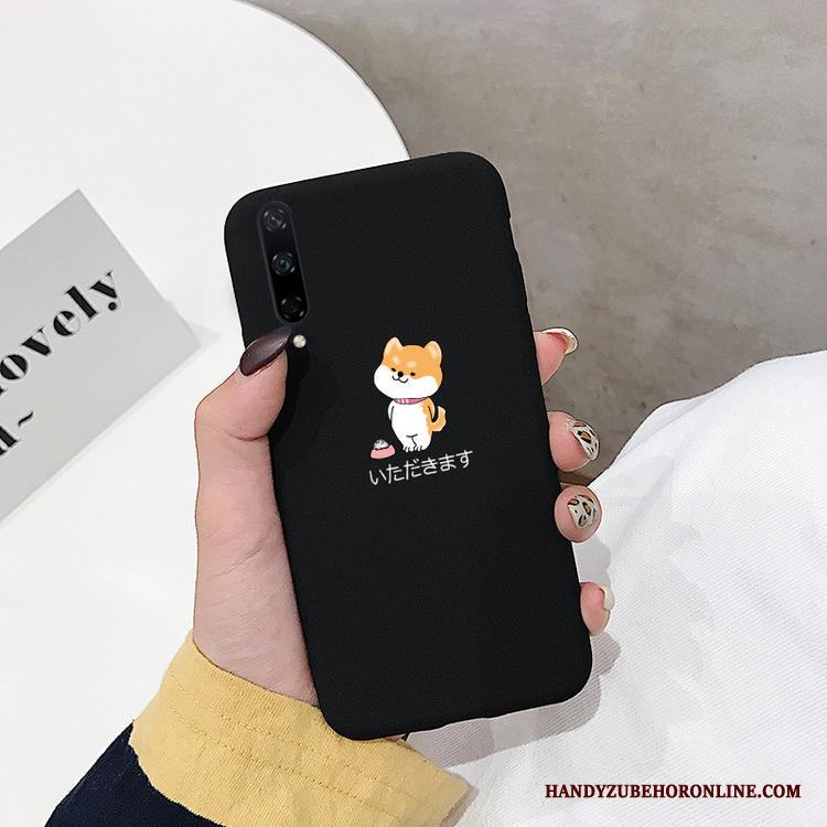 Huawei P40 Lite E Vacker Röd Skydd Hund Skal Fodral Super Söt