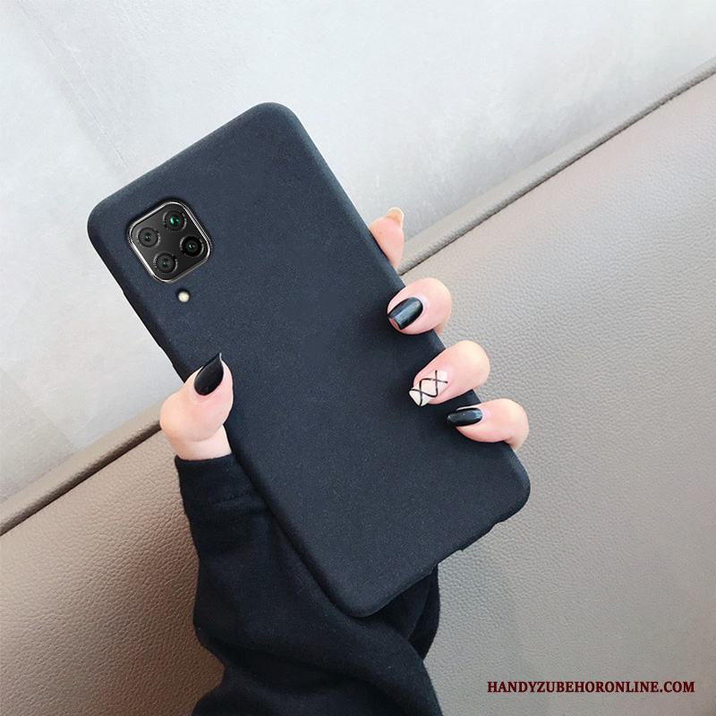 Huawei P40 Lite Skal Trend Trend Varumärke Silikon All Inclusive Lätt Och Tunt Nubuck Fallskydd