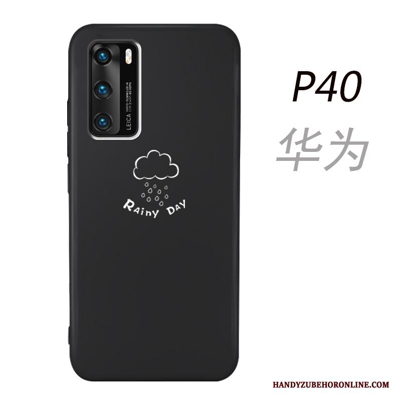 Huawei P40 Personlighet Fodral Trend Kreativa Ring Skal Telefon All Inclusive