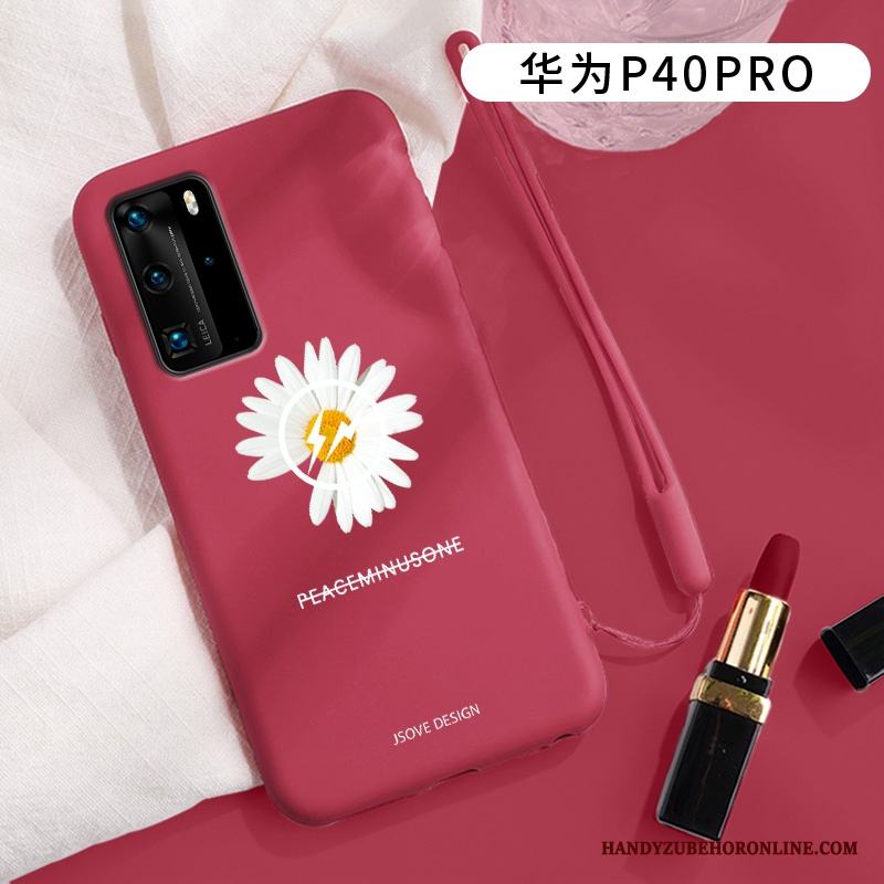 Huawei P40 Pro All Inclusive Kreativa Skal Telefon Liten Vind Grön Fodral