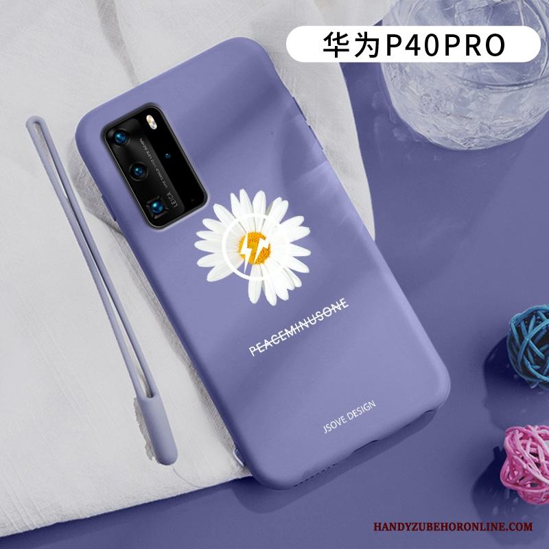 Huawei P40 Pro All Inclusive Kreativa Skal Telefon Liten Vind Grön Fodral