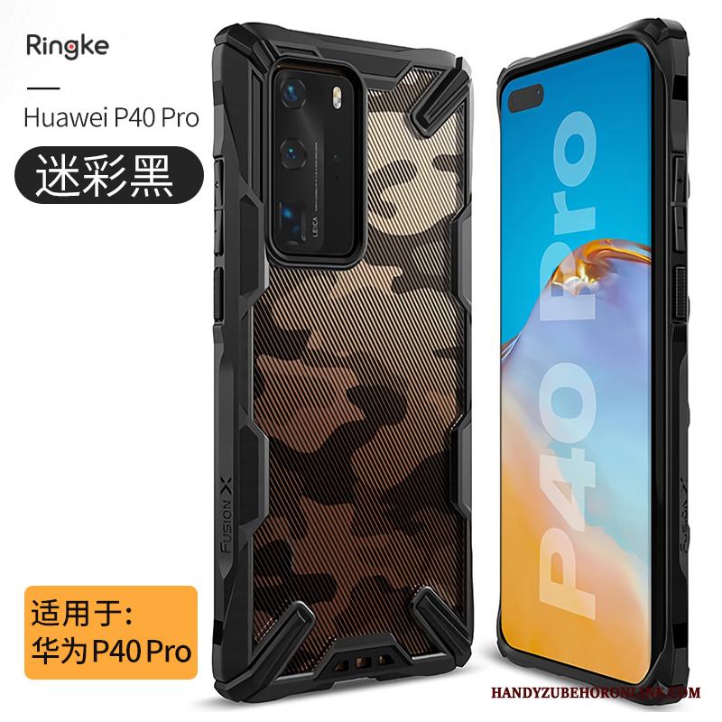 Huawei P40 Pro Fodral Slim Personlighet Silikon Fallskydd Skal Telefon