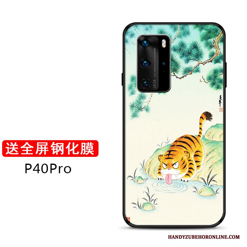 Huawei P40 Pro Skal All Inclusive Mjuk Slim Par Mode Fallskydd Anpassa