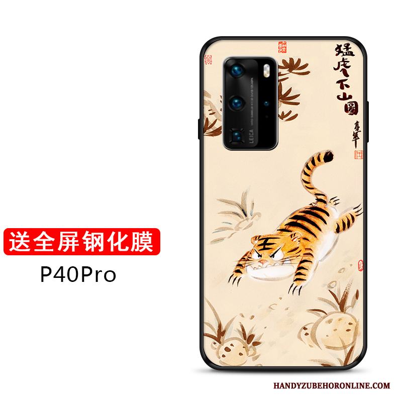 Huawei P40 Pro Skal All Inclusive Mjuk Slim Par Mode Fallskydd Anpassa