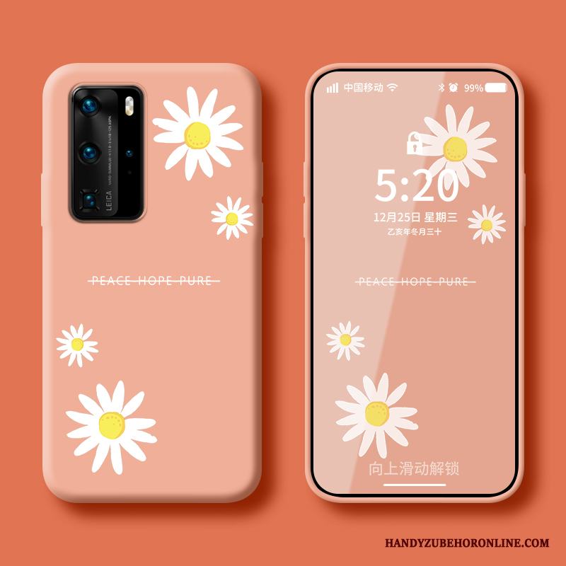 Huawei P40 Pro Skal Net Red All Inclusive Personlighet Kreativa Vacker Svart Silikon