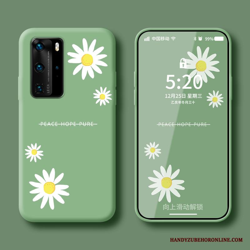 Huawei P40 Pro Skal Net Red All Inclusive Personlighet Kreativa Vacker Svart Silikon