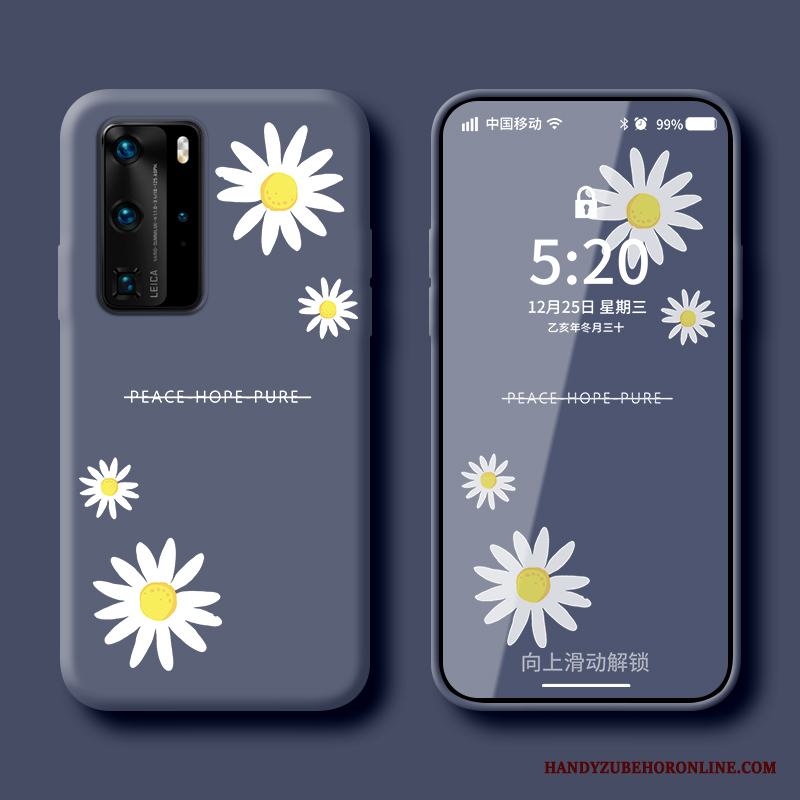 Huawei P40 Pro Skal Net Red All Inclusive Personlighet Kreativa Vacker Svart Silikon