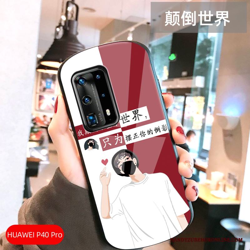 Huawei P40 Pro Vind Skal Telefon Ny All Inclusive Glas Kreativa Mode