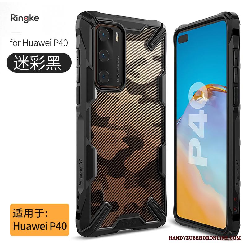 Huawei P40 Skal Telefon Personlighet Fodral Högt Utbud Silikon Transparent All Inclusive